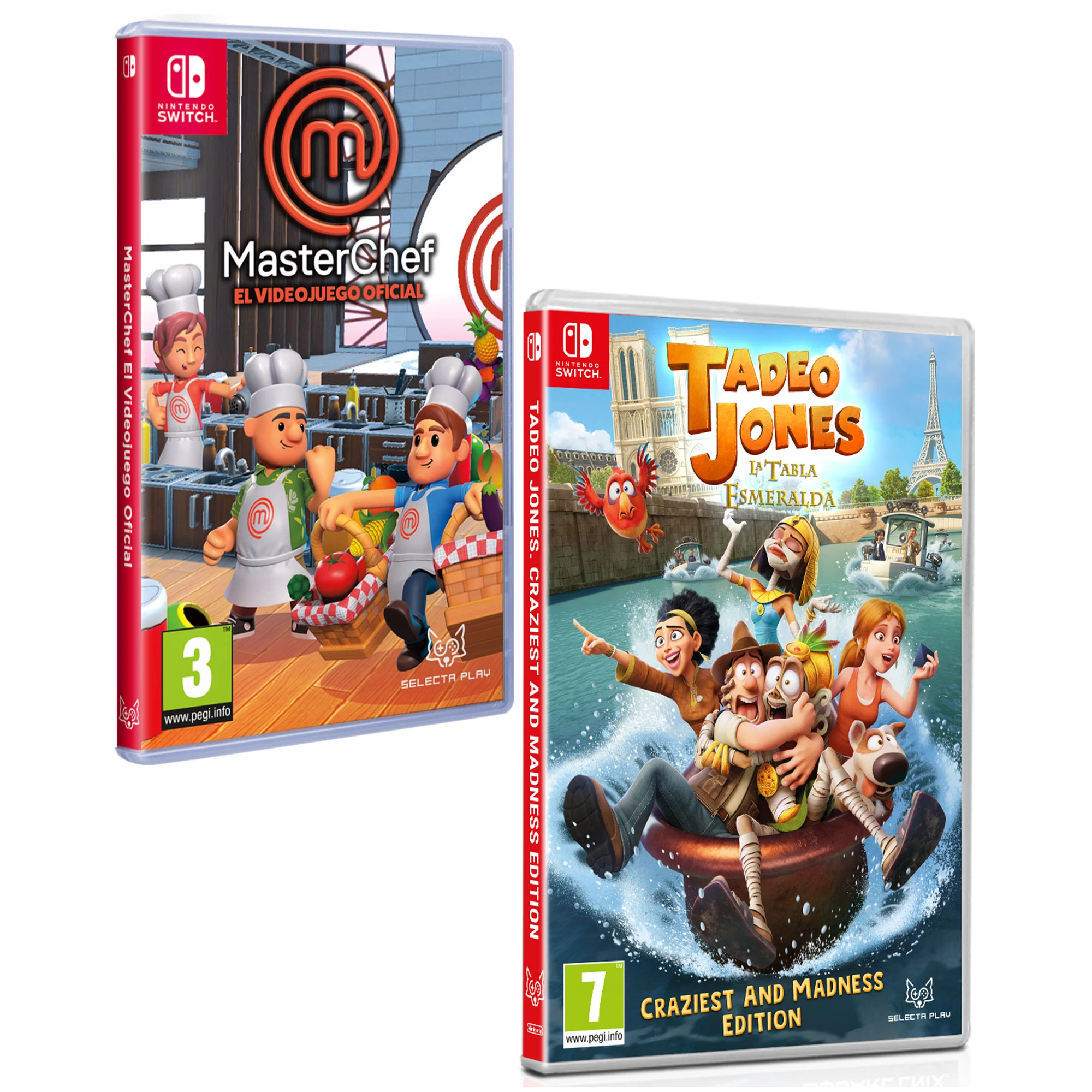 PACK MASTERCHEF NSW+TADEO JONES 3 TABLA ESMER. NSW