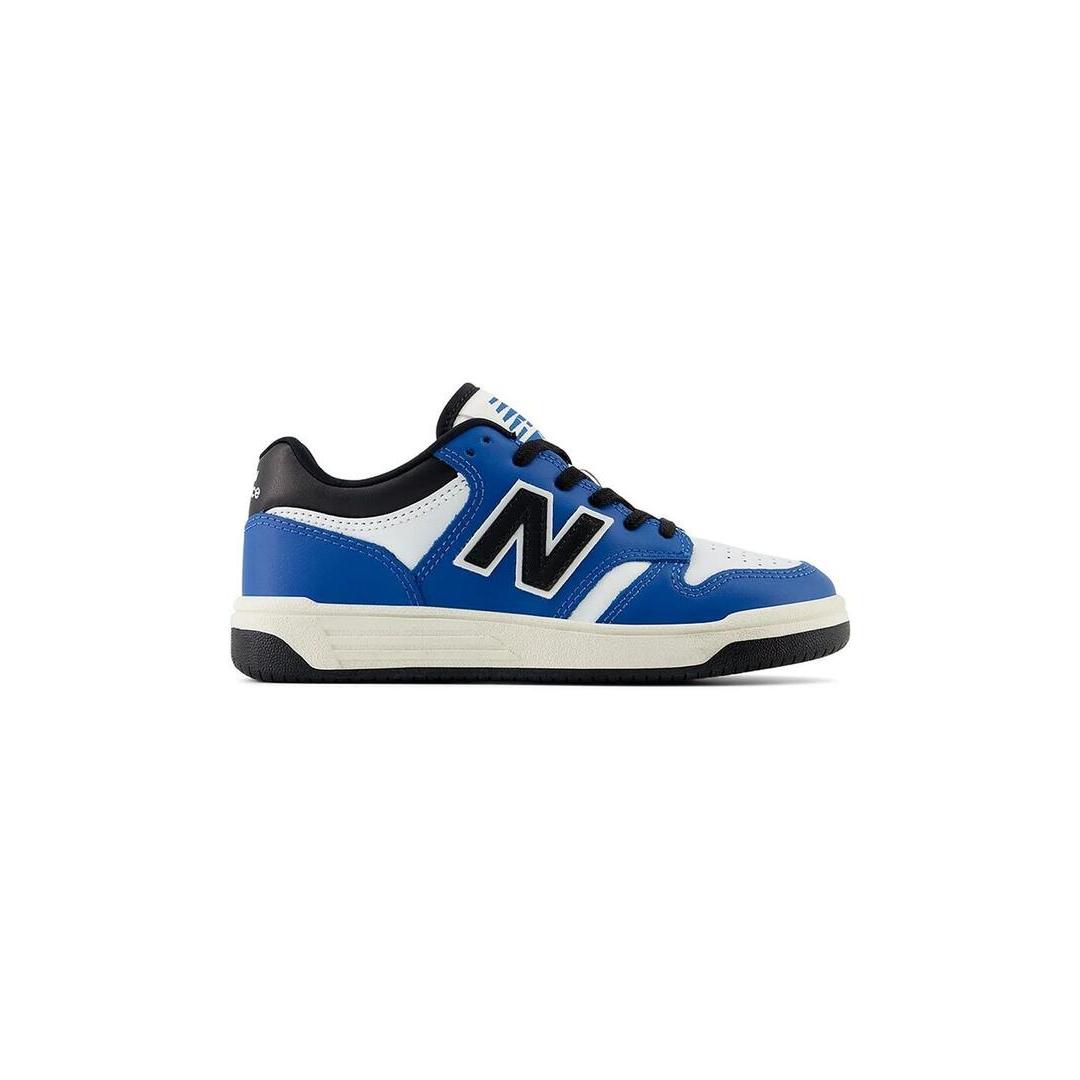 Zapatilla Niño/a New Balance 480 Blanca Royal
