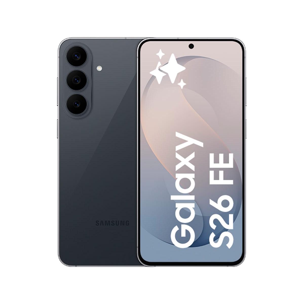 Samsung Galaxy S26 FE Grafito / 8+128GB / 6.7" Dynamic AMOLED 120Hz FHD+