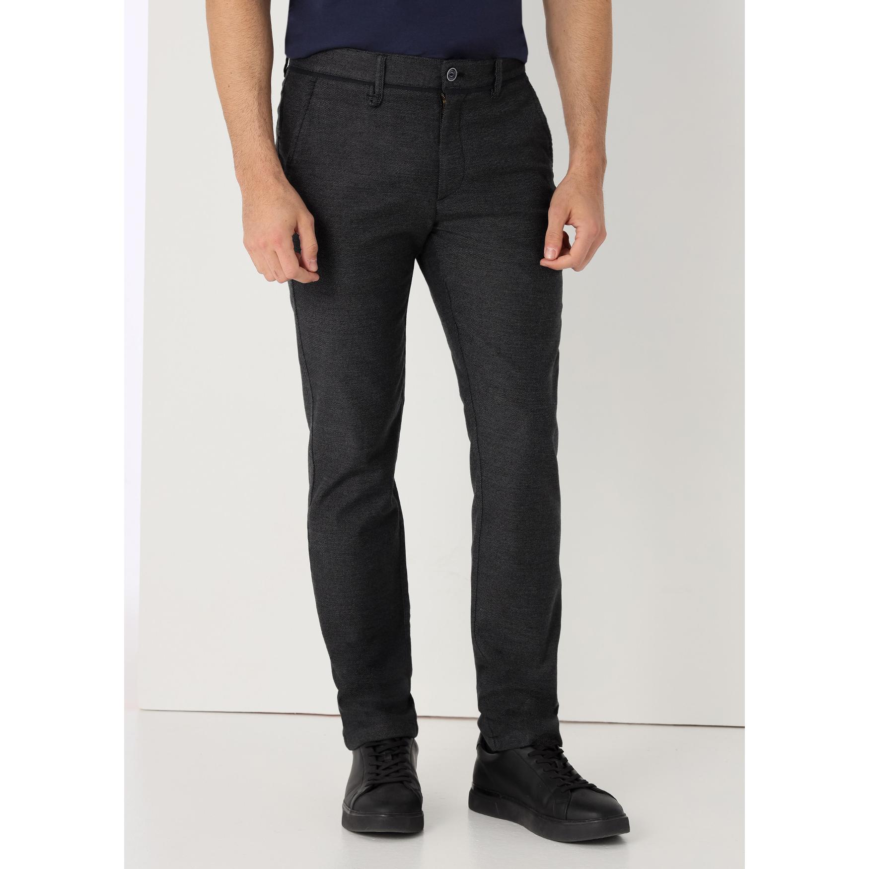 BENDORFF - Pantalon chino tejido con textura - Regular fit - Tiro Medio  - Tallaje en Pulgadas- Tallaje en Pulgadas