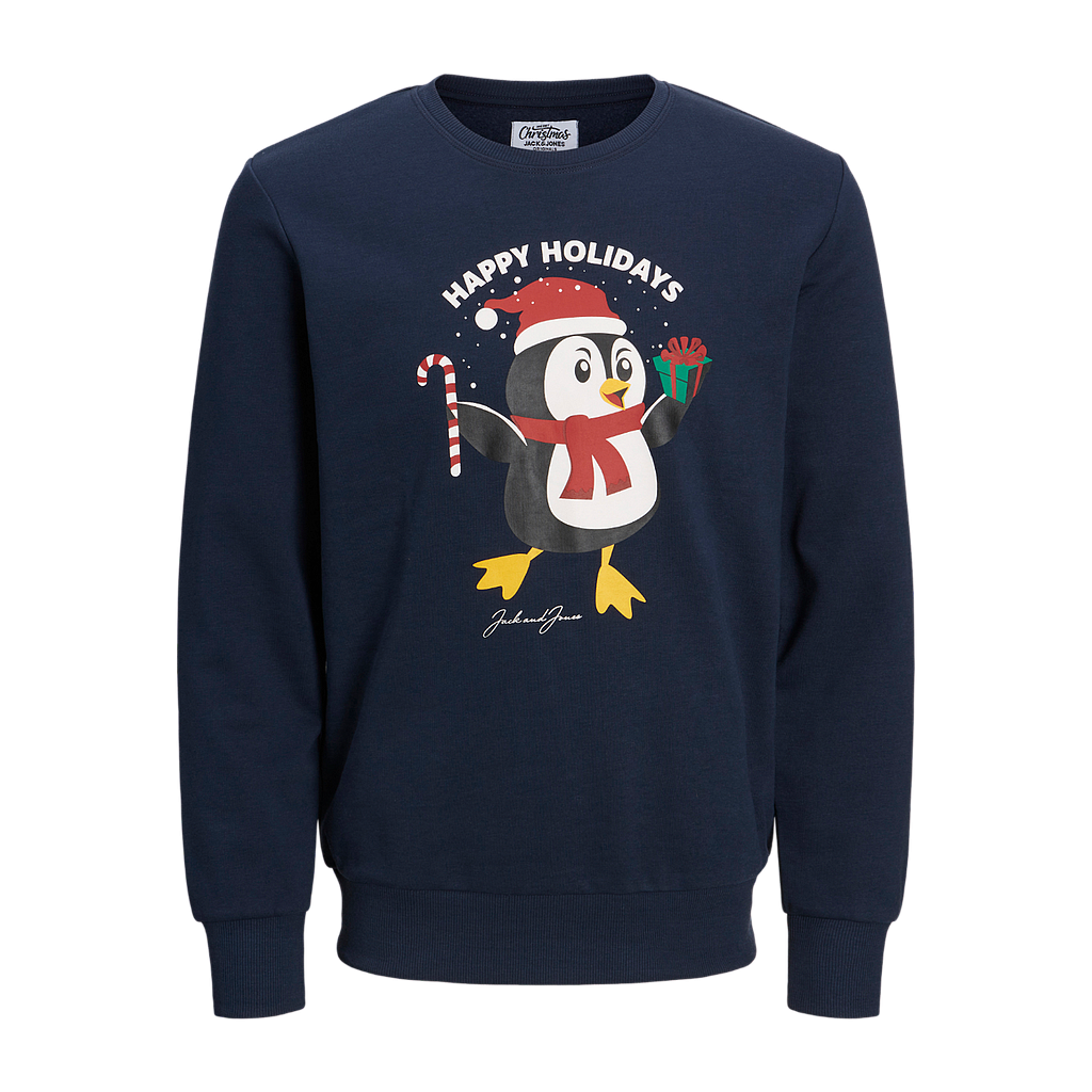 Sudadera JACK & JONES JORTOON SWEAT 12219685 MARINO Marino