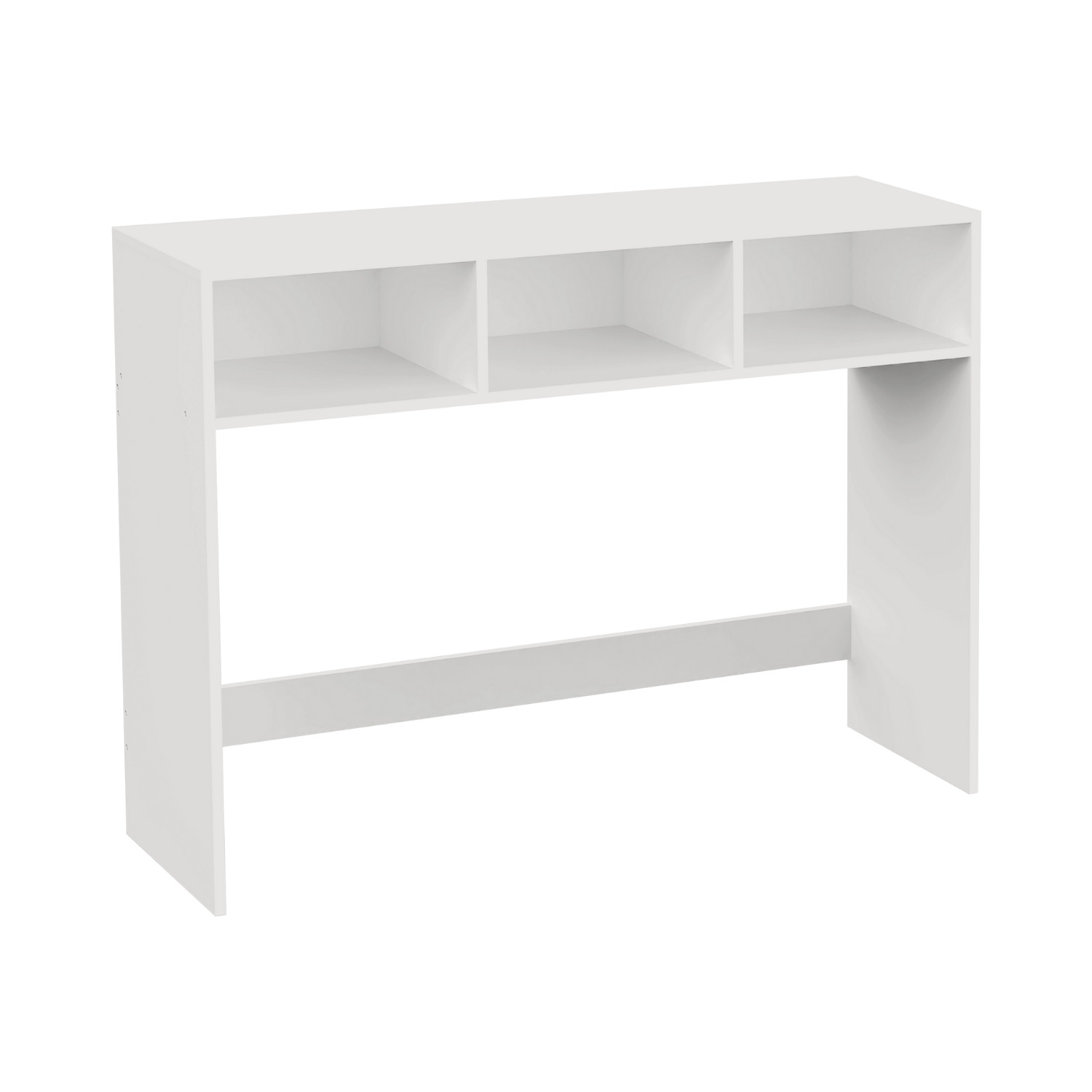 Mesa Consola de 3 Compartimentos 102x33x75cm 7house