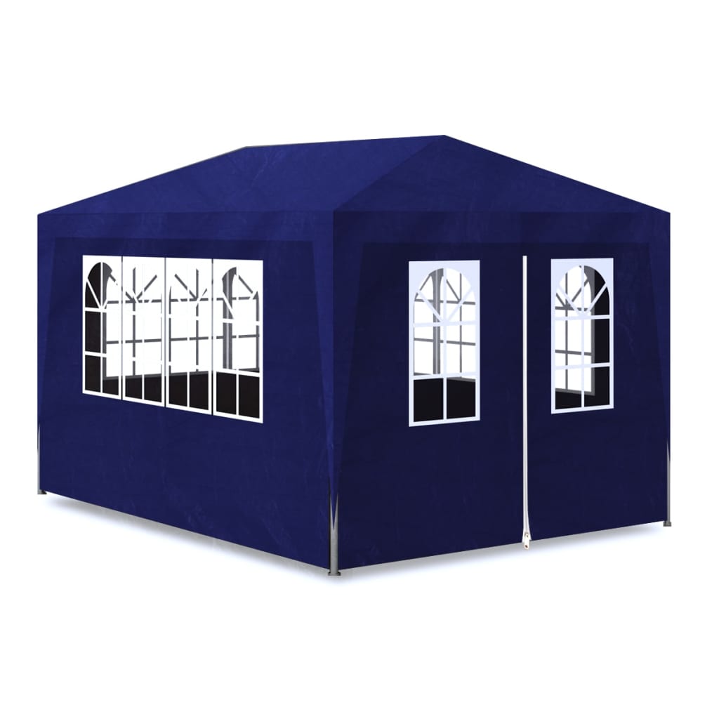 vidaXL Carpa Celebraciones 3x4m Toldo Marquesina Cenador Tienda Cubierta Color Verde,  Azul,  Blanco y mas
