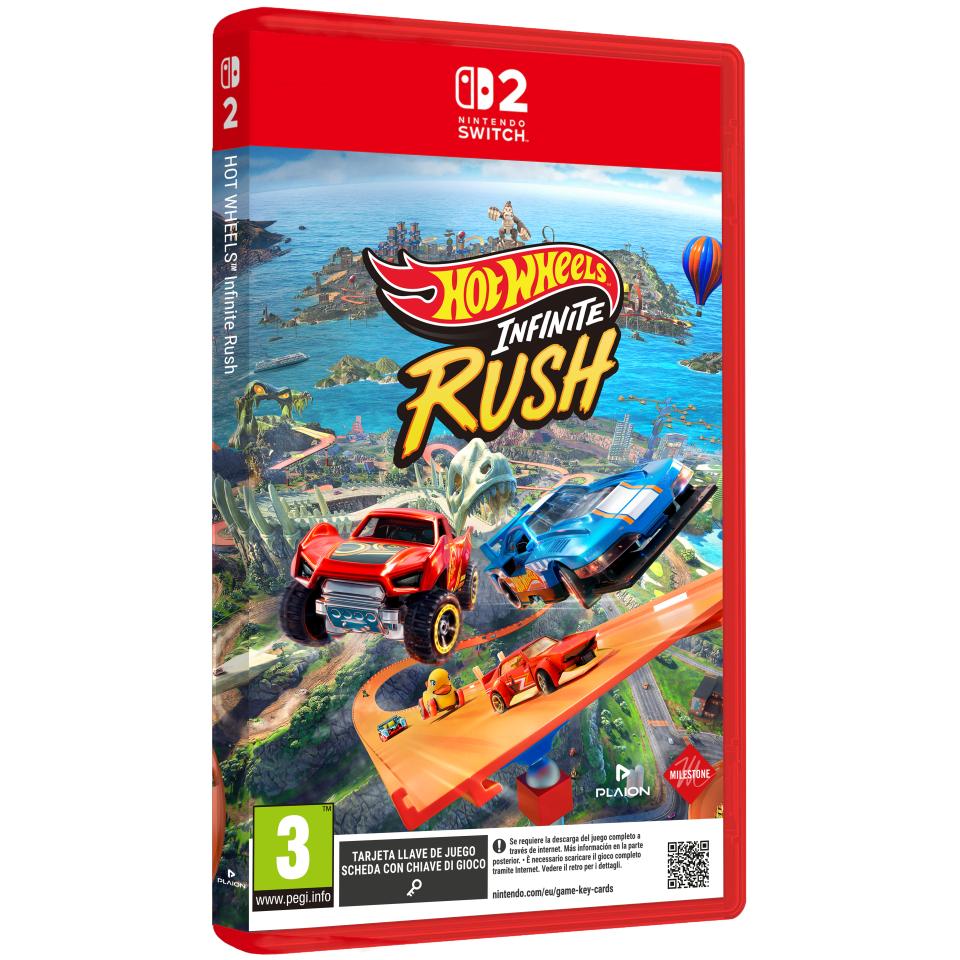 Hot Wheels Infinite Rush - Nintendo Switch 2 - Nuevo Precintado - PAL España