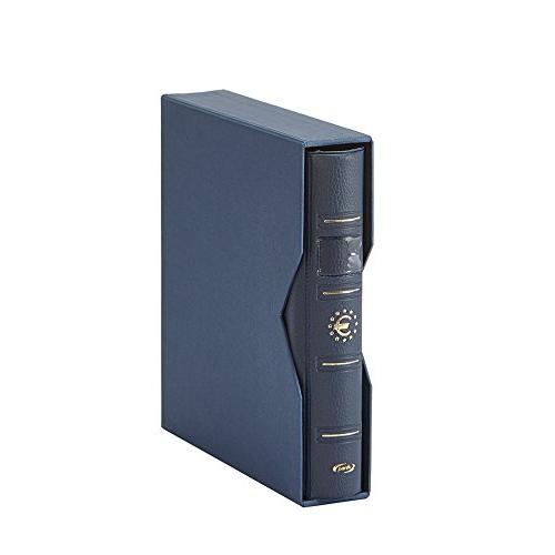 Pardo 170003 - Album para colección monedas euro, color azul