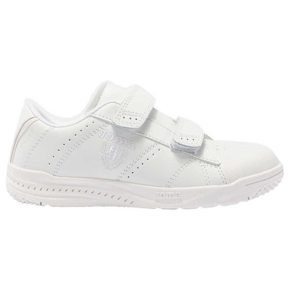 JOMA PLAY ZAPATILLA JR VELCRO BLANCO