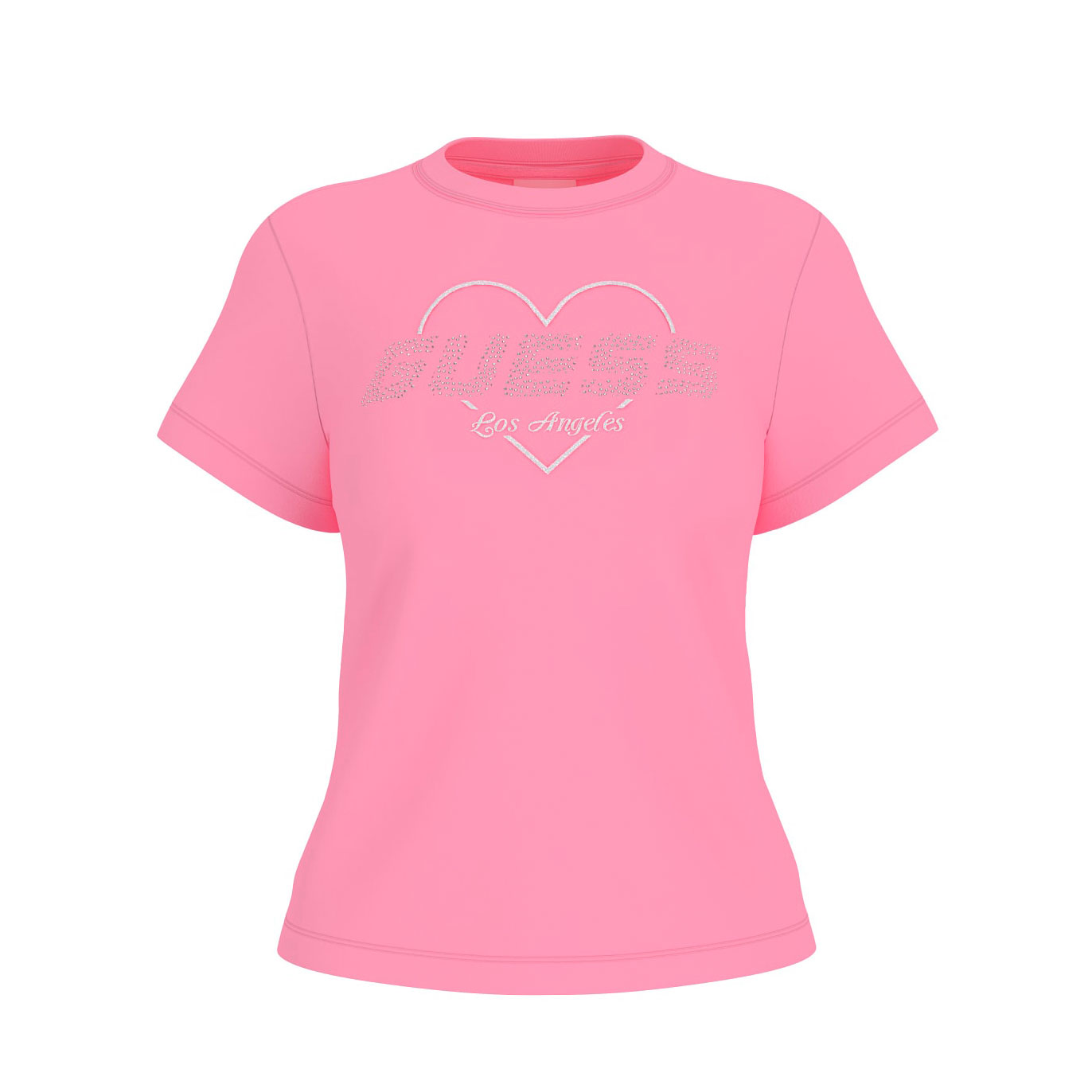 Guess Camiseta Rosa V5GI10 K9RM1-PSPK , para Mujer