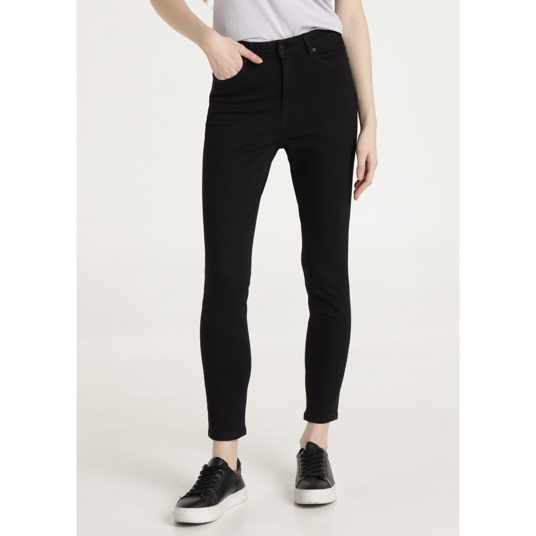 LOIS JEANS - Jeans lavado ultra black stretch - Skinny ankle fit - Tiro medio - Tallaje en Pulgadas- Tallaje en Pulgadas