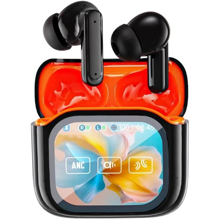 Auriculares inalámbricos Bluetooth con pantalla LCD, ideales para viajes, negocios y estudios, con función de traducción
