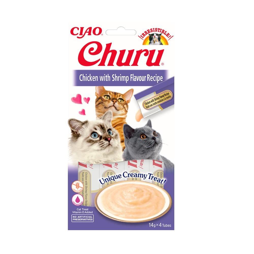Churu Pollo con Gamba 12x4x14gr