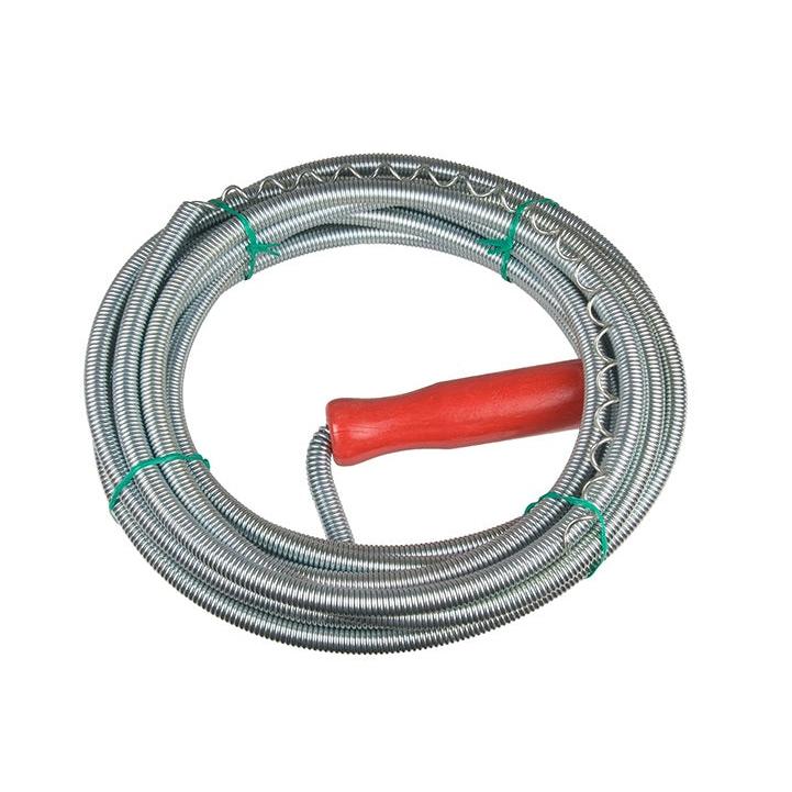 Orework Desatascador de Cañerías Flexible 10 Metros para Baños, Cocinas y Desagües