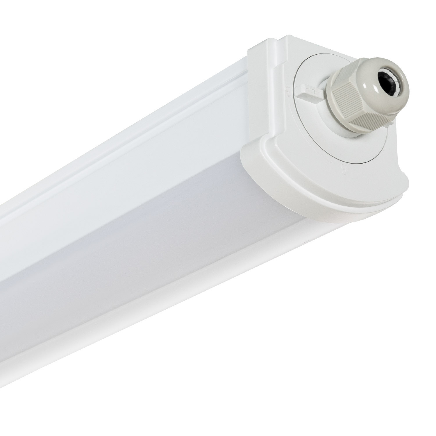 Ledkia Pantalla Estanca LED 120cm 30W Sensor de Movimiento Radar IP65 4000K Blanco Neutro