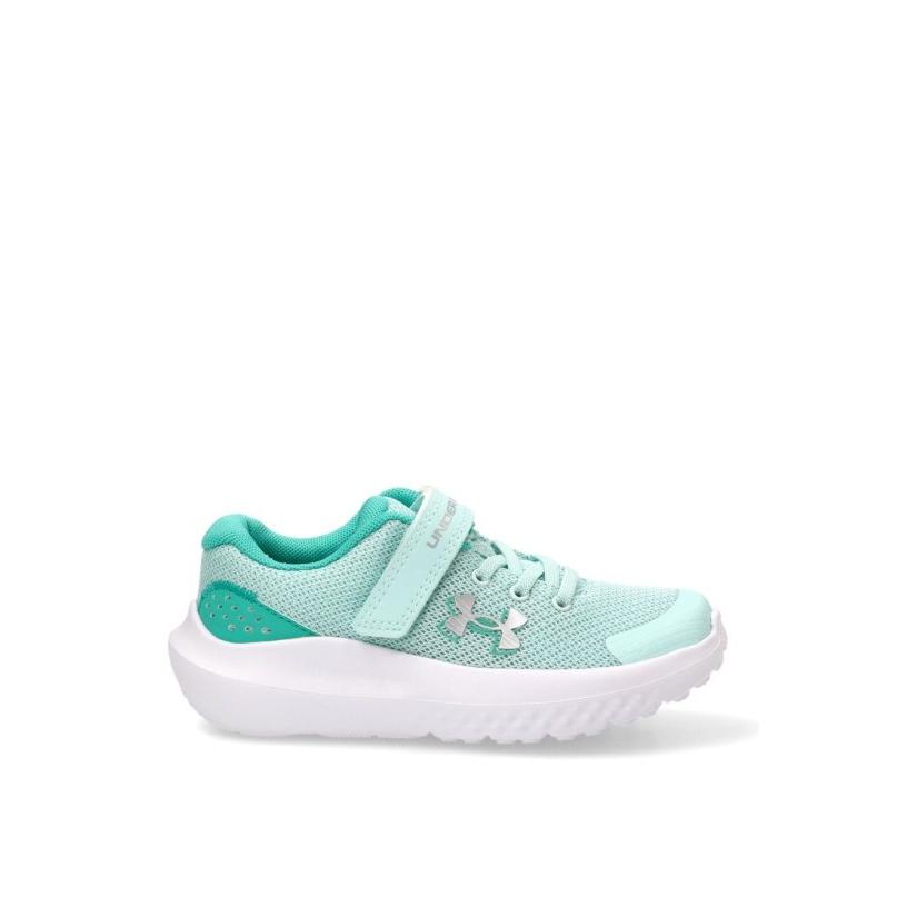 Zapatillas Running Under Armour - Niña - Suela Plana - Modelo 3027109 - Color Aguamar