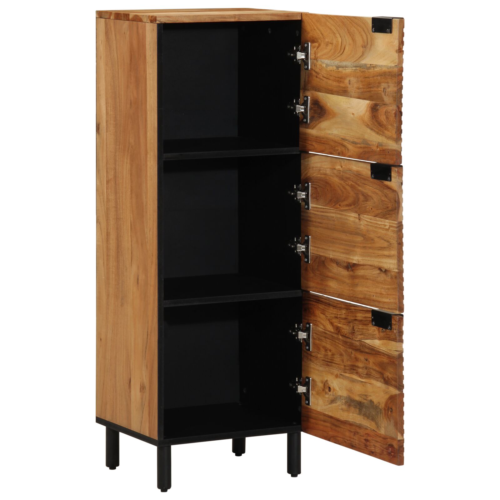Highboard vidaXL 40x33x110 cm de Madera Maciza de Acacia