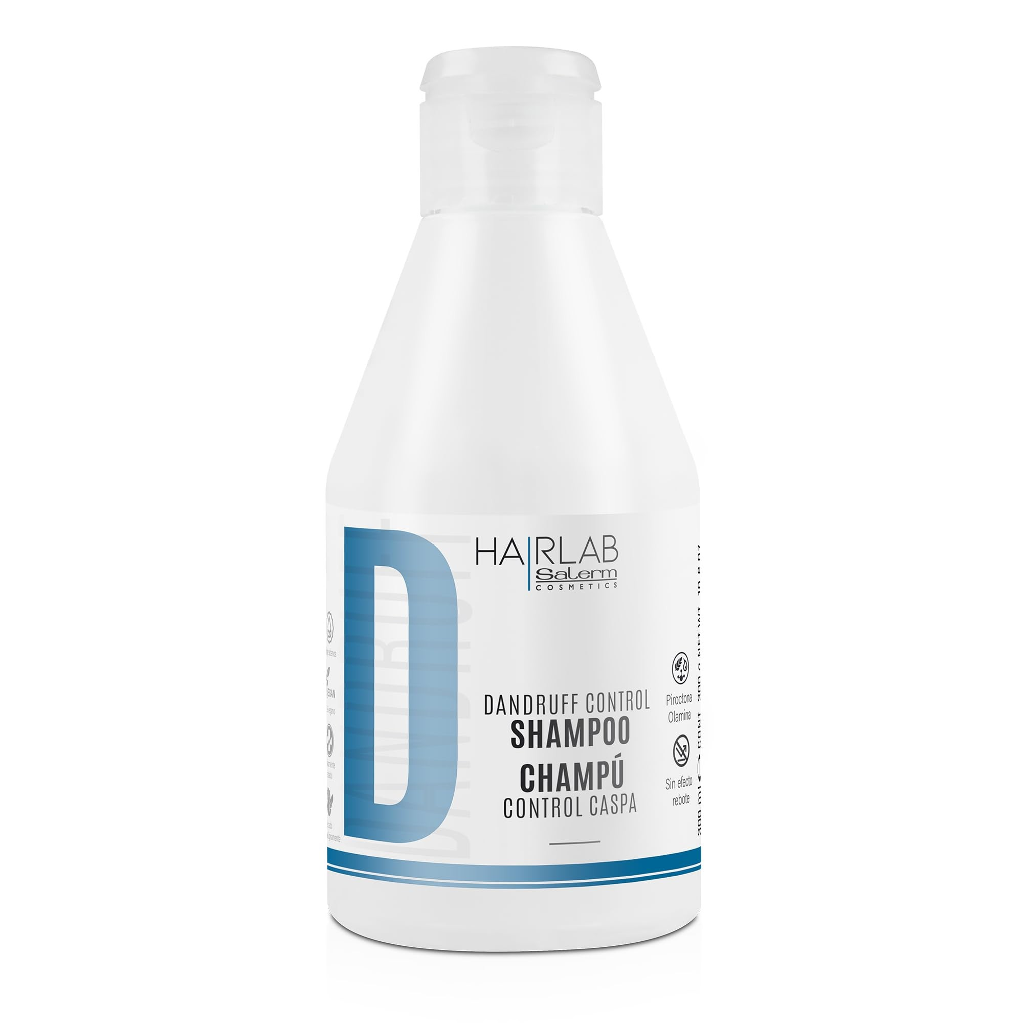 salerm cosmetics hairlab champú control caspa 300ml