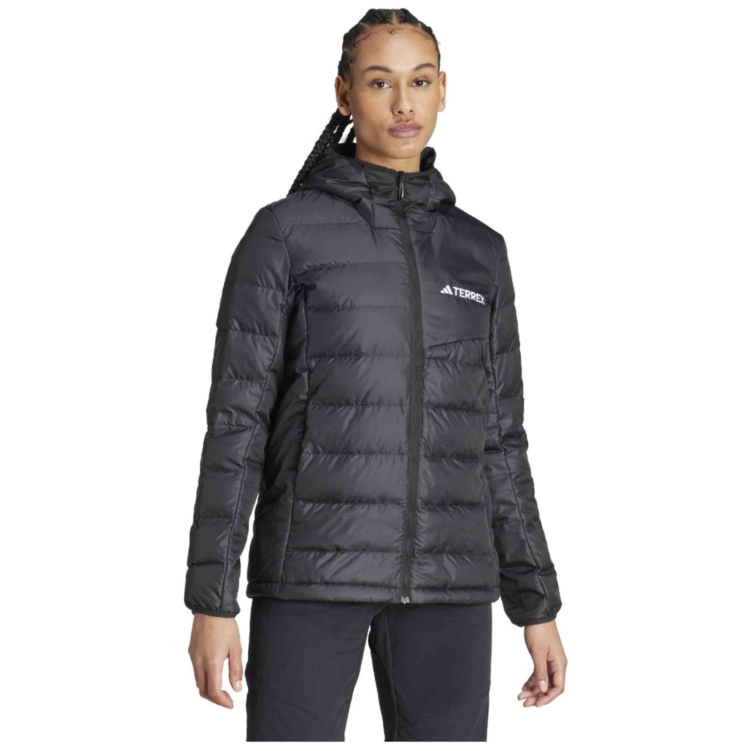 Abrigo Adidas modelo JE6756 para Mujer en color Negro