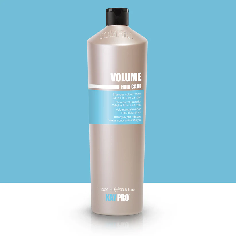 Champú Volumizador con Proteínas de Soja y Pantenol KAYPRO – Para Cabellos Finos y Sin Volumen 1000ml