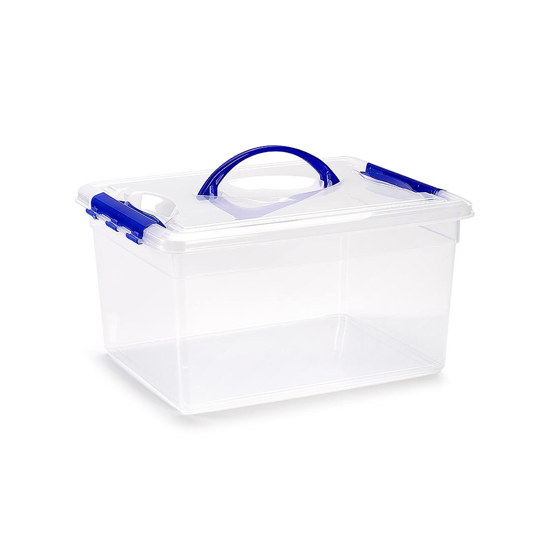 AllPerfect Shop | Caja de Plástico Ordenación con Asa 12L PlasticForte