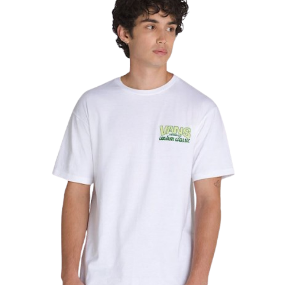 VANS SHOP FRONT SS White. VN000M60WHT Camiseta manga corta casual Adulto