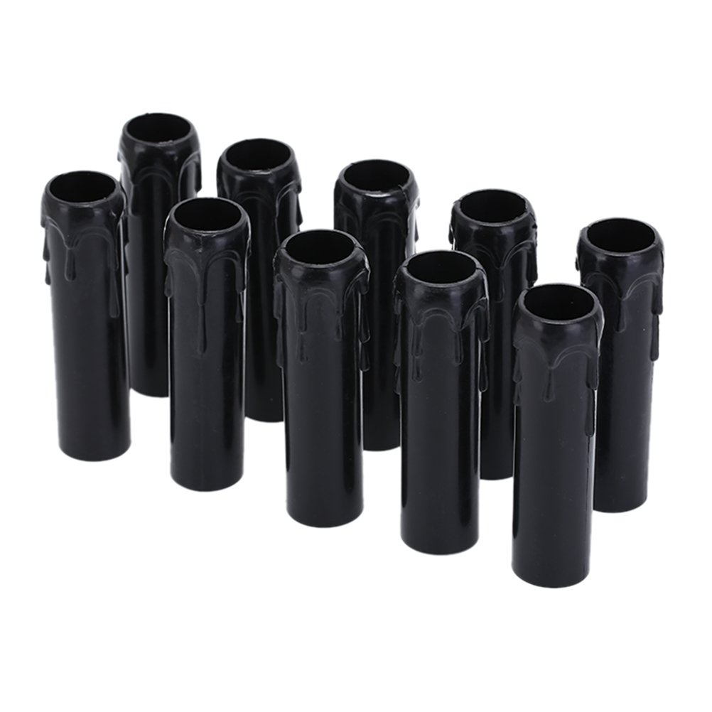 TK 10Pcs/Lot Vaso De Vela Cubierta De Bola De Candelabro Parte De La Base De Vela Tubo De Lámpara De Mesa Soporte De Vela