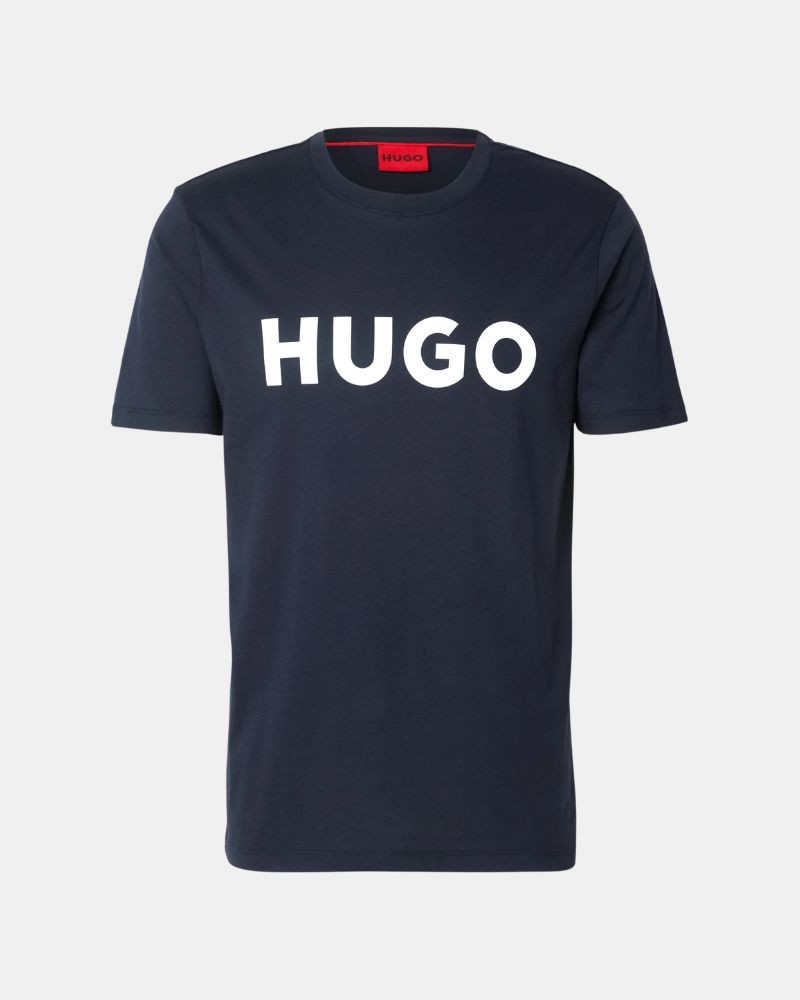 HUGO 50467556 DULIVIO Camisetas Manga corta Hombre Azul