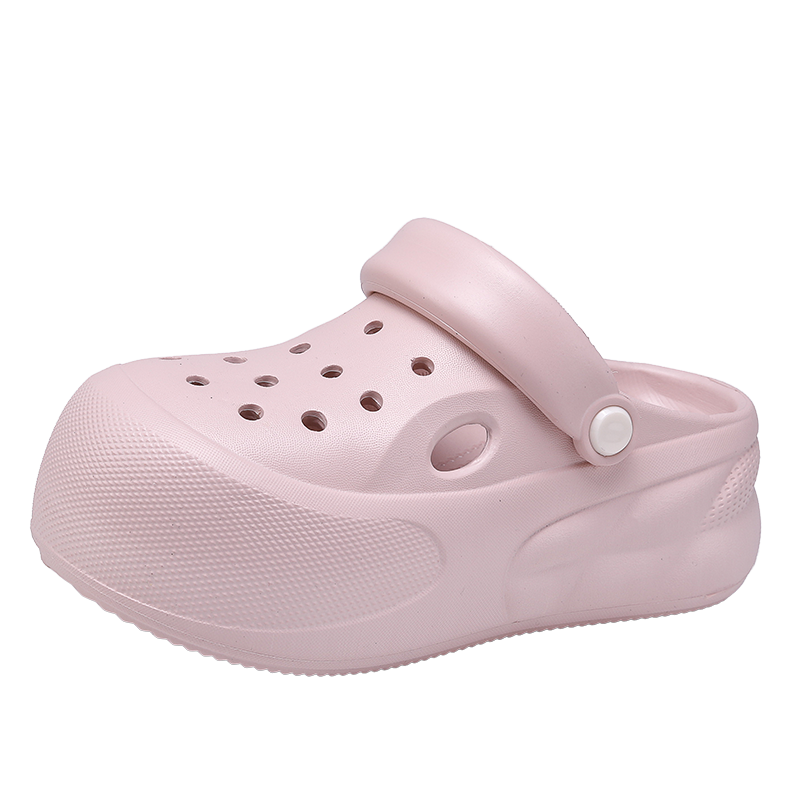 TK Sandalias De Mujer Para Exterior Playa Altas Clogs Modernas De Verano Con Cierre Pull on Material EVA Talla Verdadera