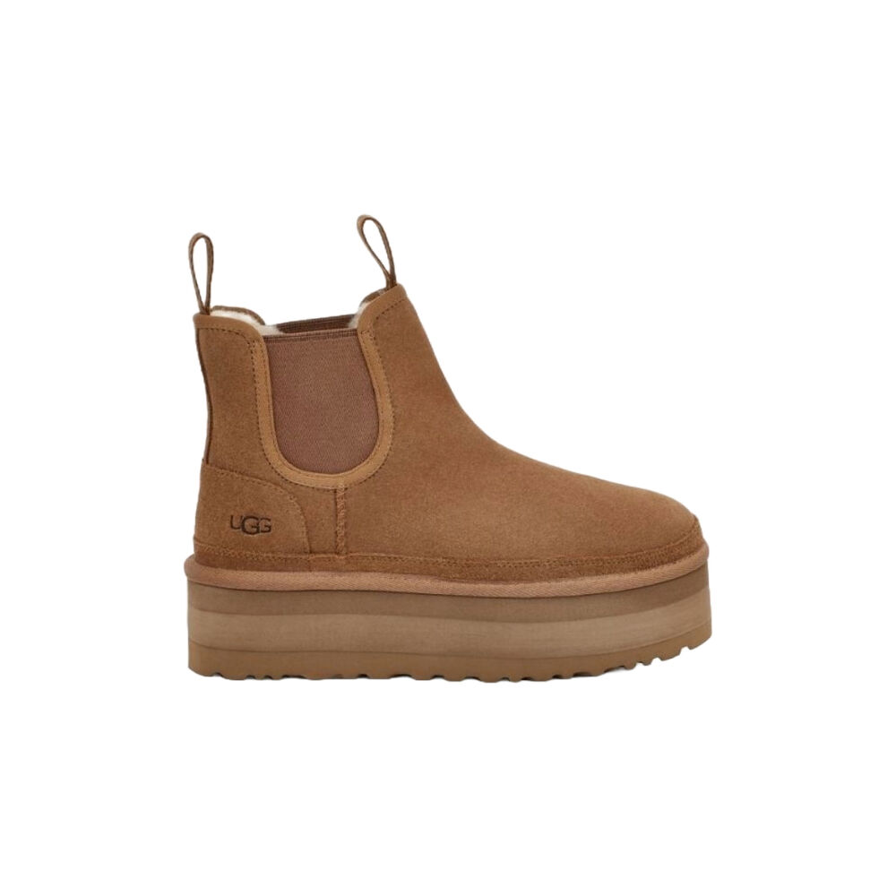 Botas Marrones Plataforma UGG Neumel Platform Chelsea Chestnut