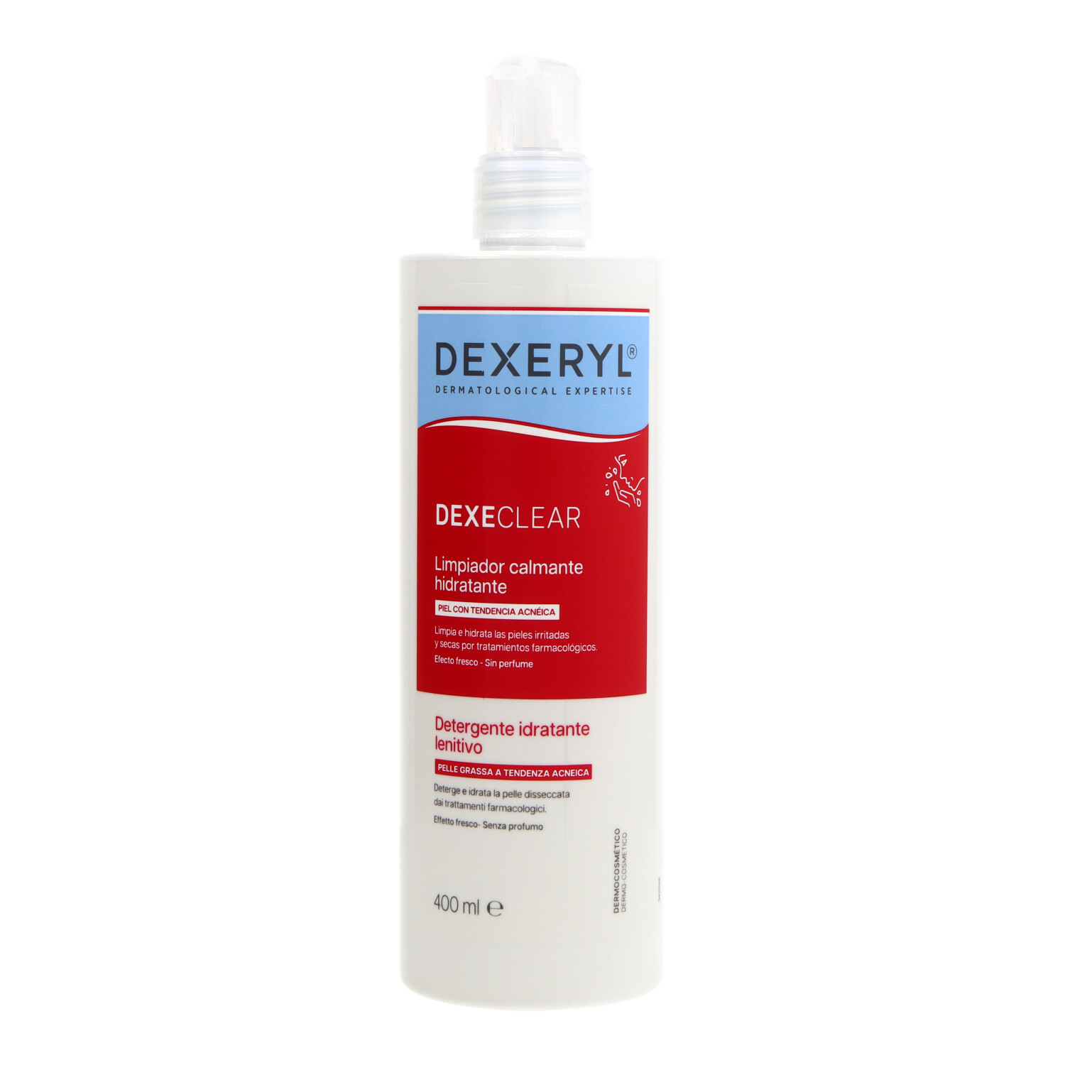 Dexeryl Dexeclear Limpiador Calmante Hidratante 400ml
