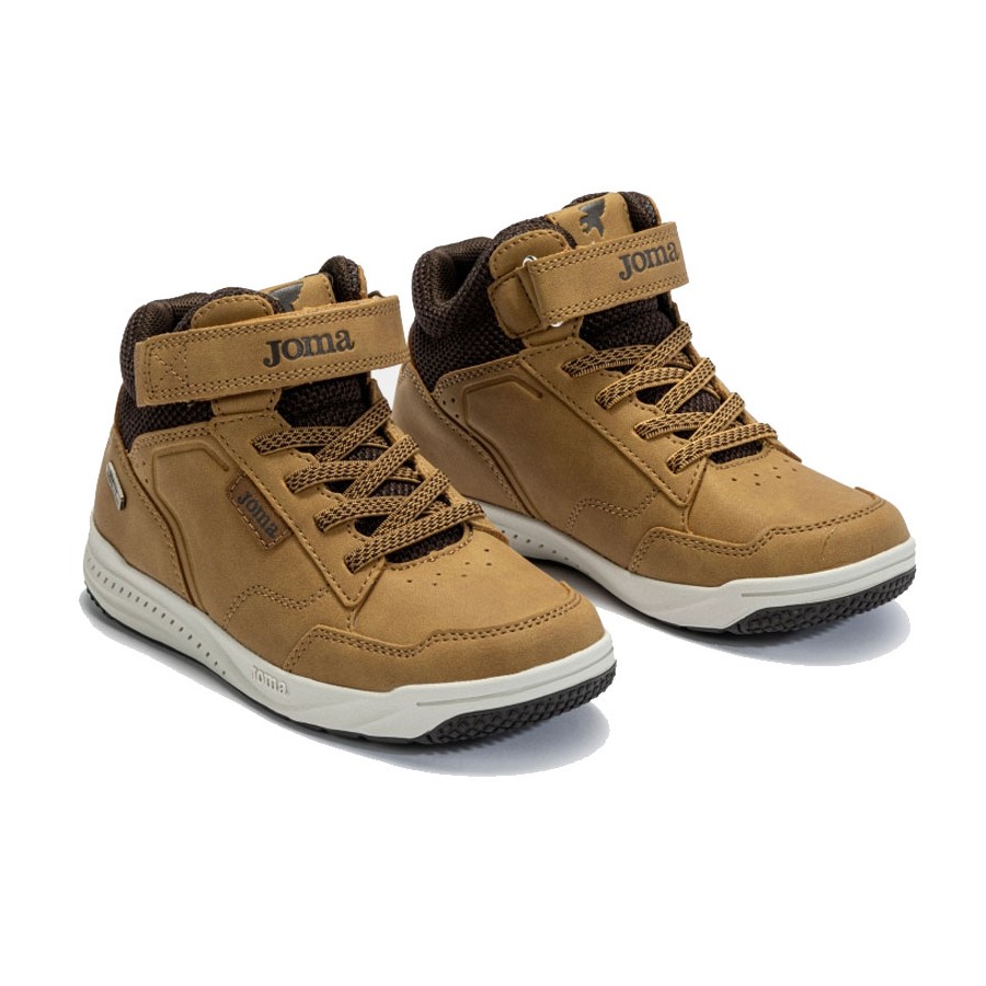 Botas sport para niño de Joma en color marino o camel con velcro mod. J TORCON