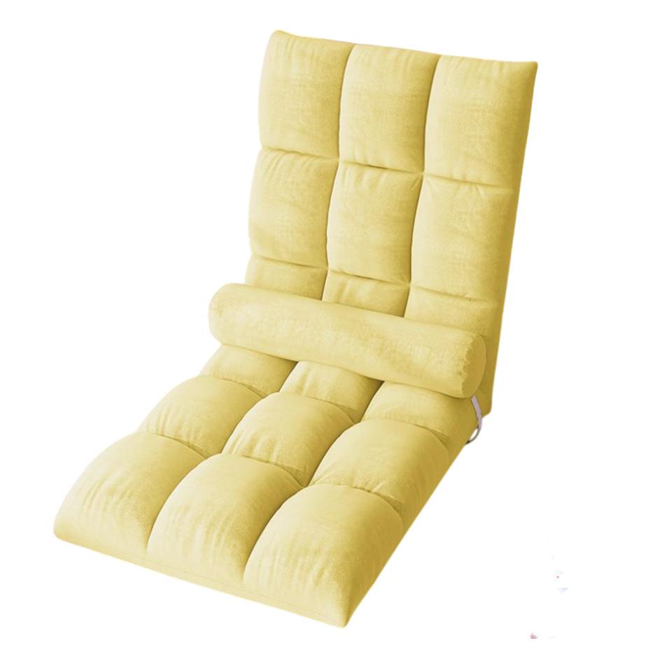 Sofá perezoso Tatami cama individual plegable silla de ordenador dormitorio salon sofá pequeño, respaldo japonés TAMAÑO PEQUEÑO
