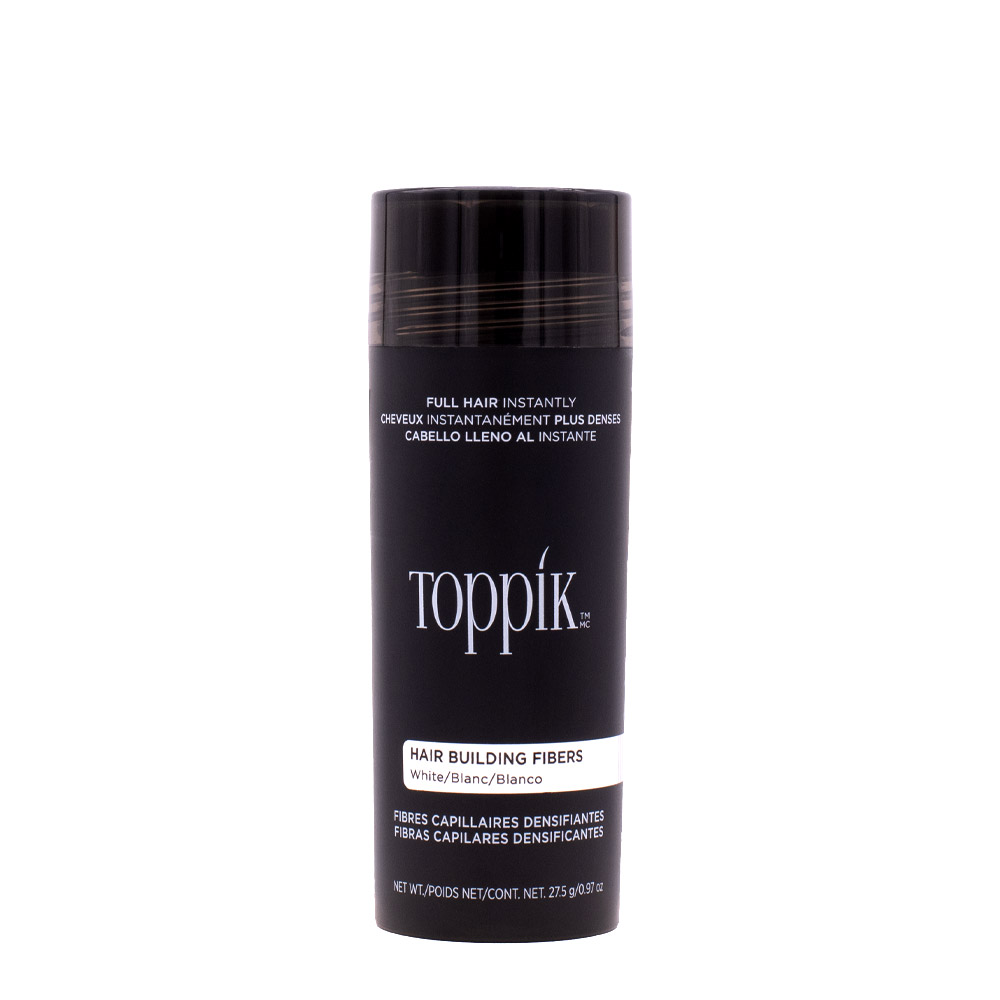 Toppik Hair Fiber Blanco 27,5 gr - fibras de queratina