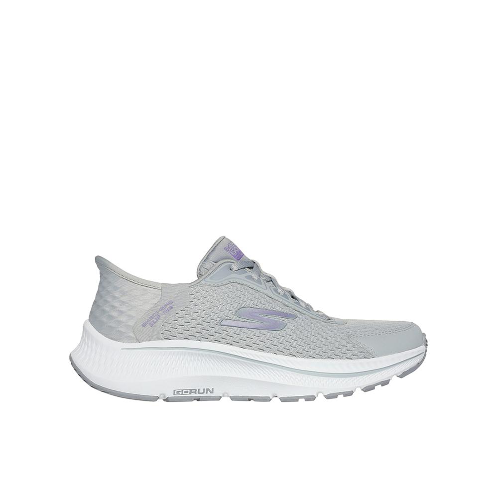Skechers 128615_GYLV Zapatillas para mujer grises en textil 82085