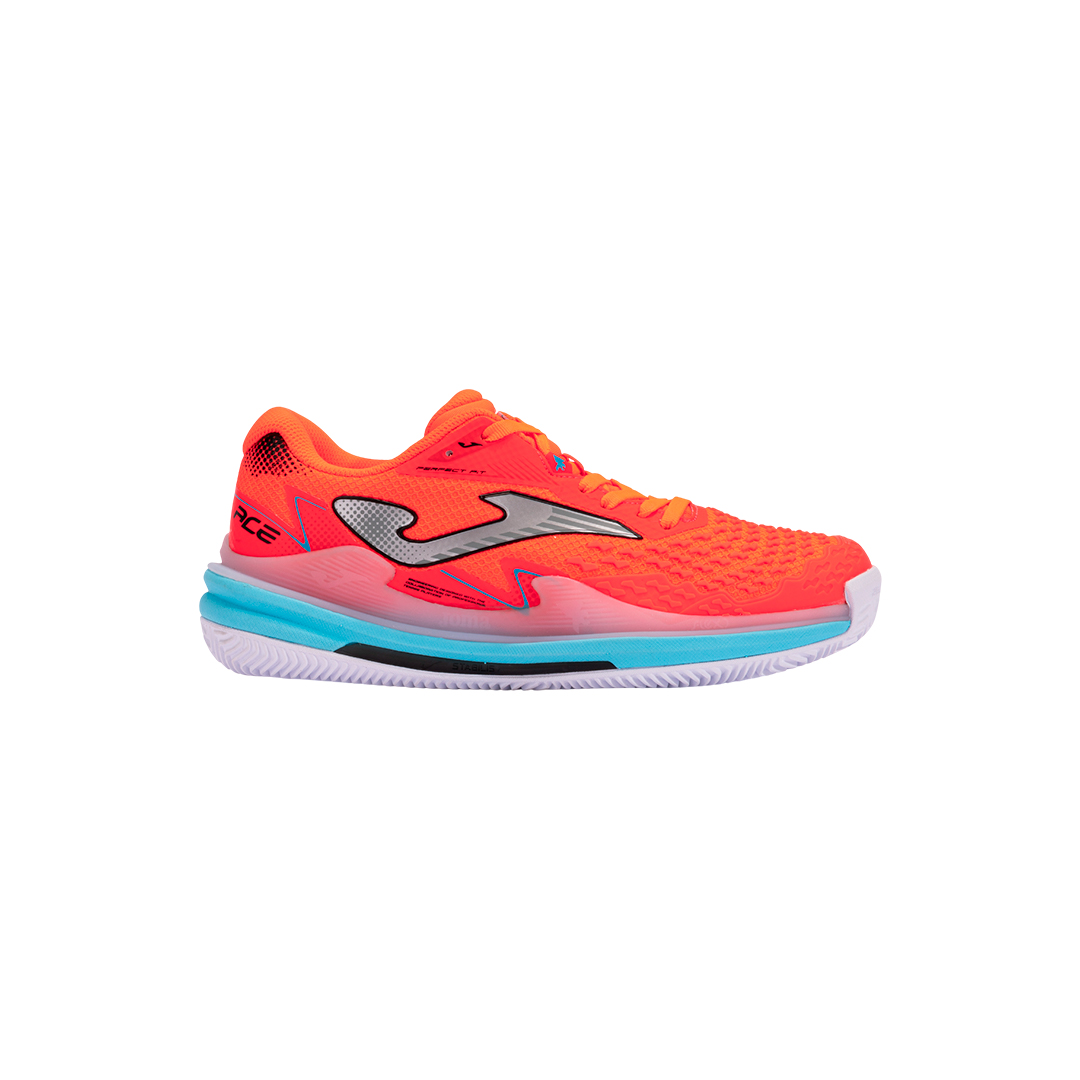 Zapatillas de pádel Joma Ace Lady 2410 Coral Turquesa Clay