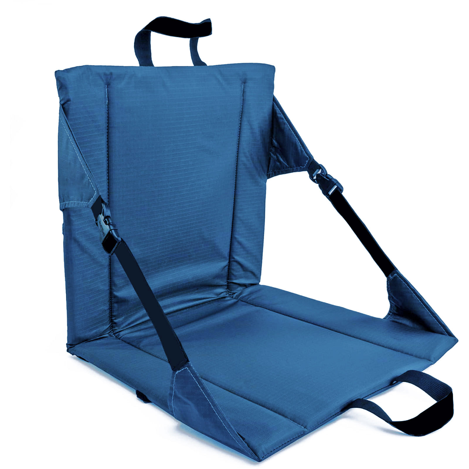 Cojín exterior grueso antimanchas, cojín portátil para camping y conciertos, con respaldo y resistente a la humedad
