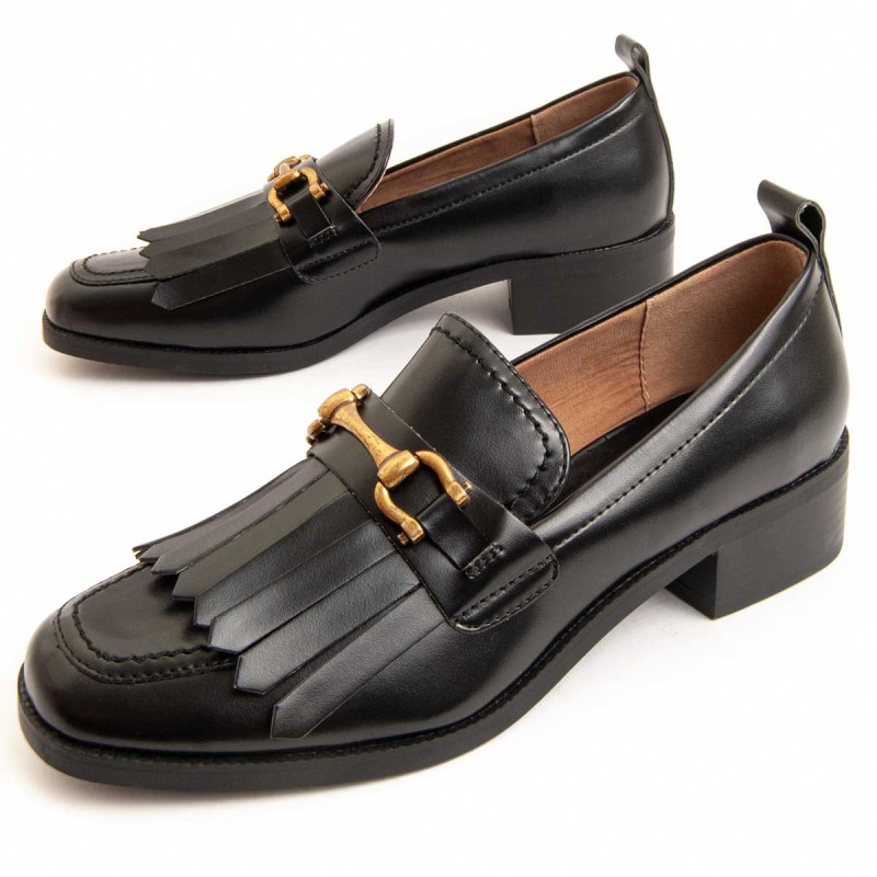 Mocasín De Tacón Para Mujer. Montevita Megane 95702