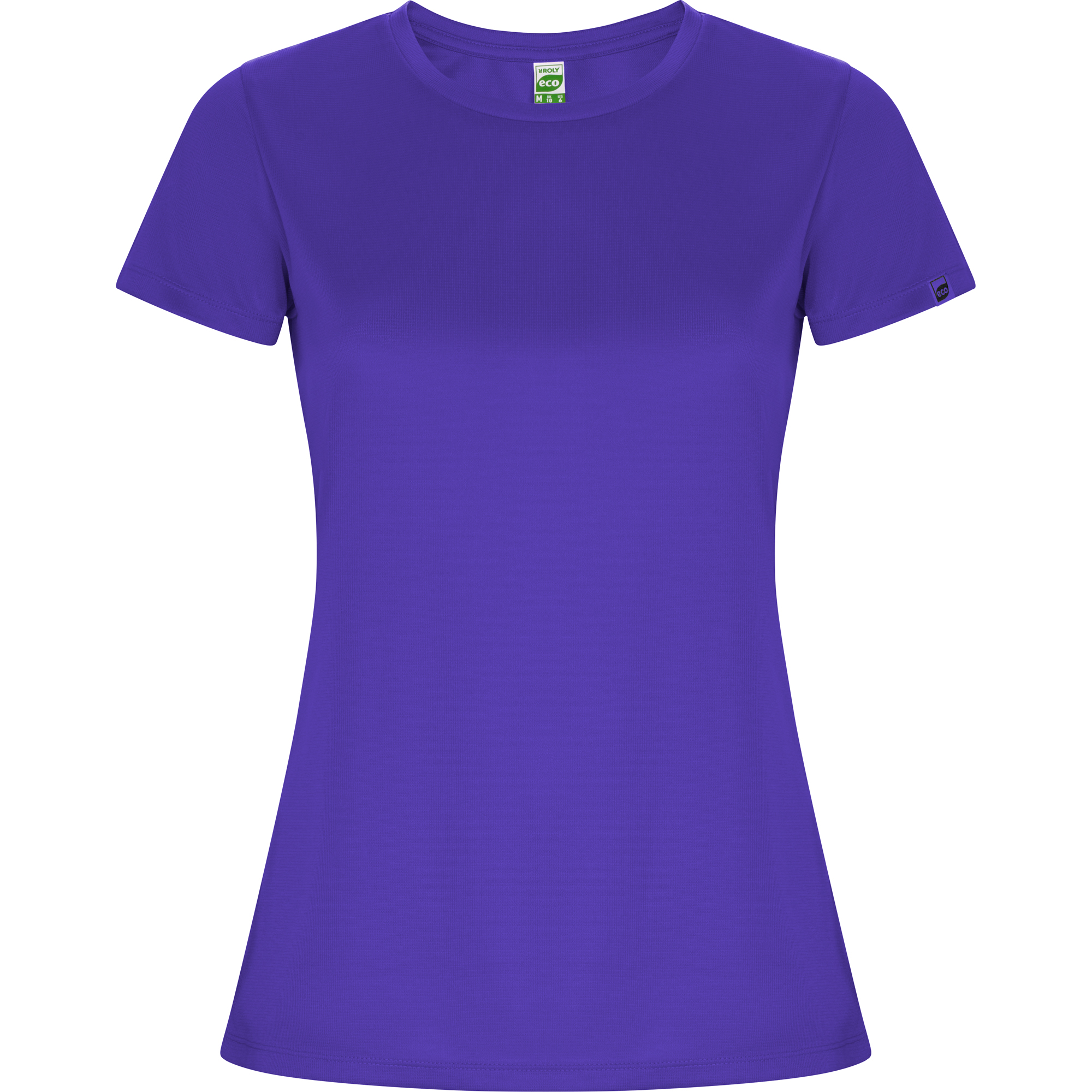 ROLY - IMOLA WOMAN Camiseta técnica de manga corta entallada con tejido de poliéster Reciclado CONTROL DRY