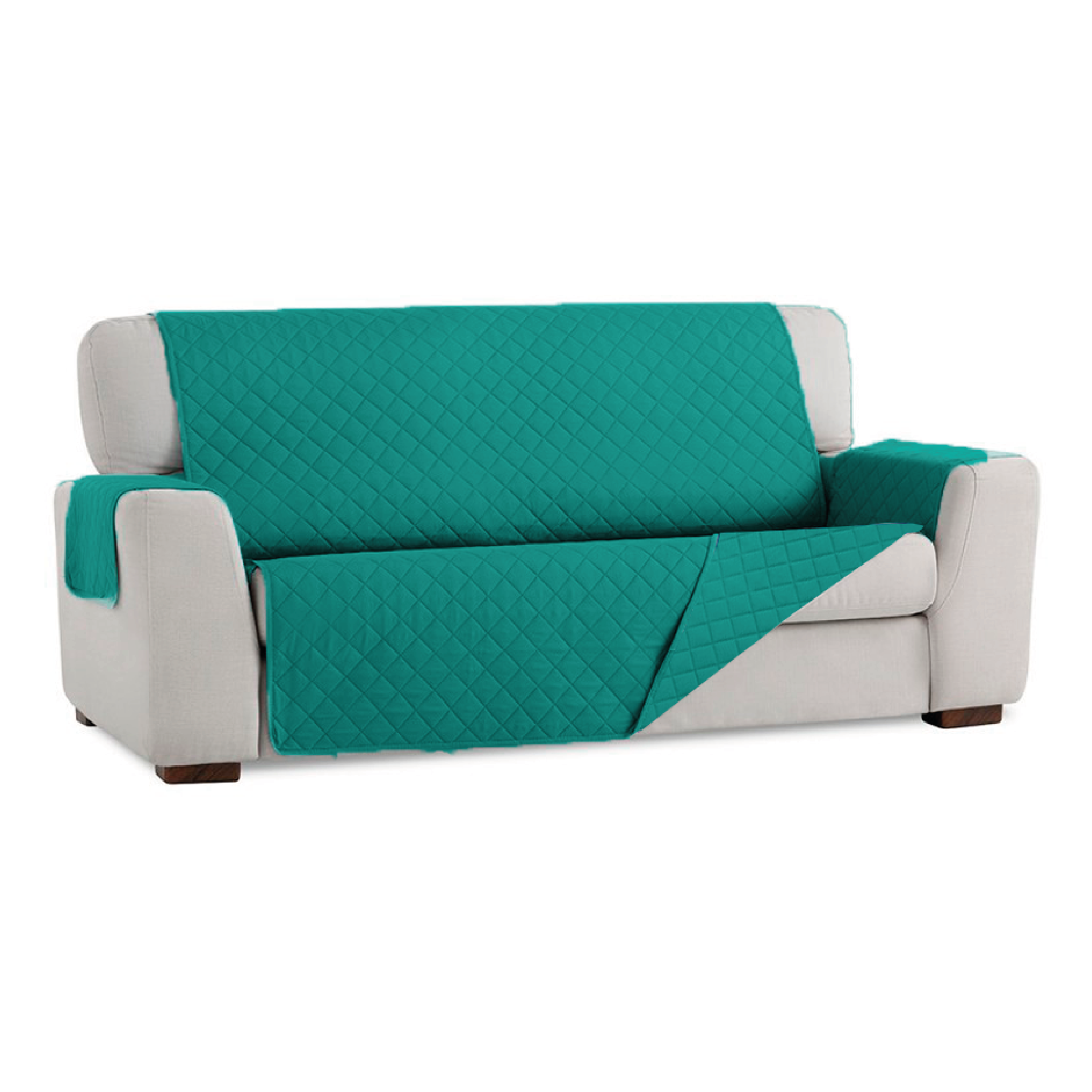 Vivid Torral - Funda Cubre Sofá, Protector Para Sofás Acolchado Reversible