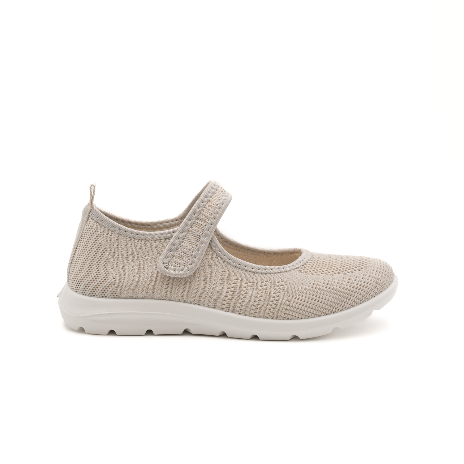 Kelara K62110 Zapatillas con velcro de mujer en textil plantilla confort gel