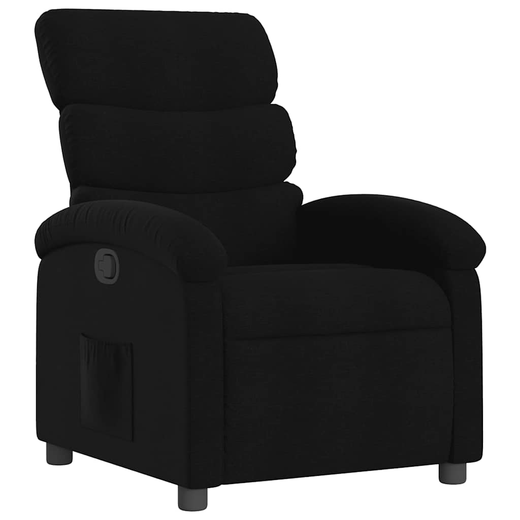 vidaXL Sillón reclinable de tela  Multicolor