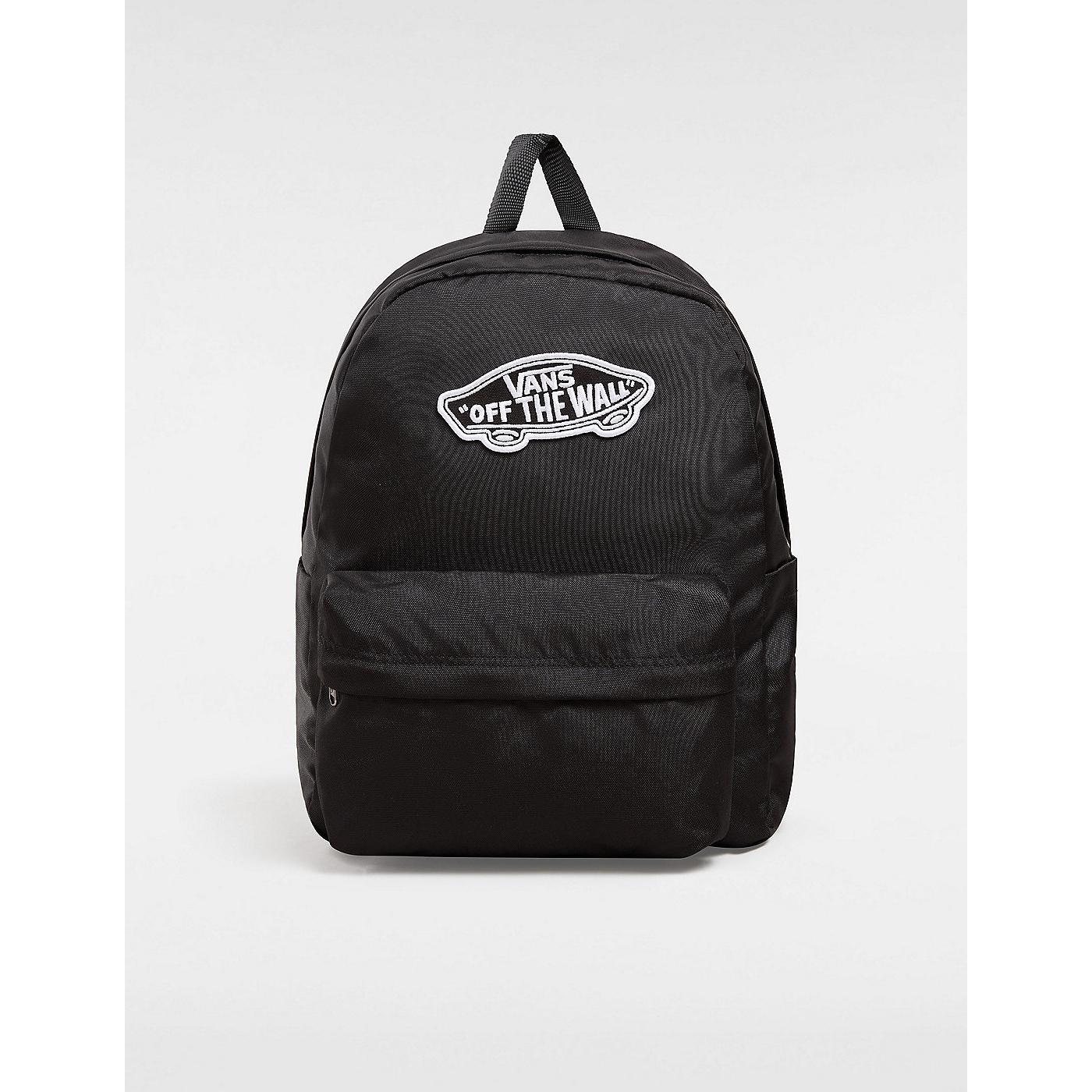 Vans Mochila Negra Old Skool Classic con Cierre de Cremallera