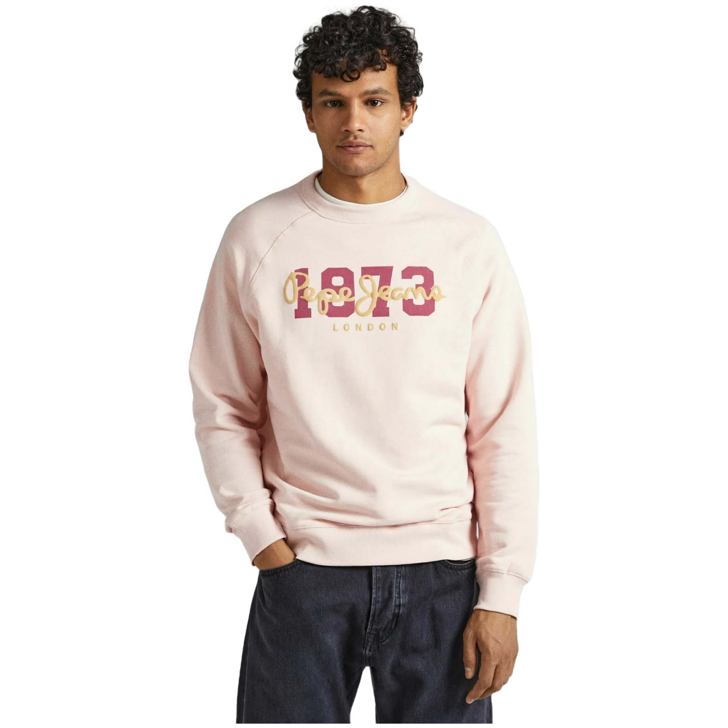 Sudaderas marca Pepe Jeans modelo Pm582477-324 para hombre en color rosa/negro