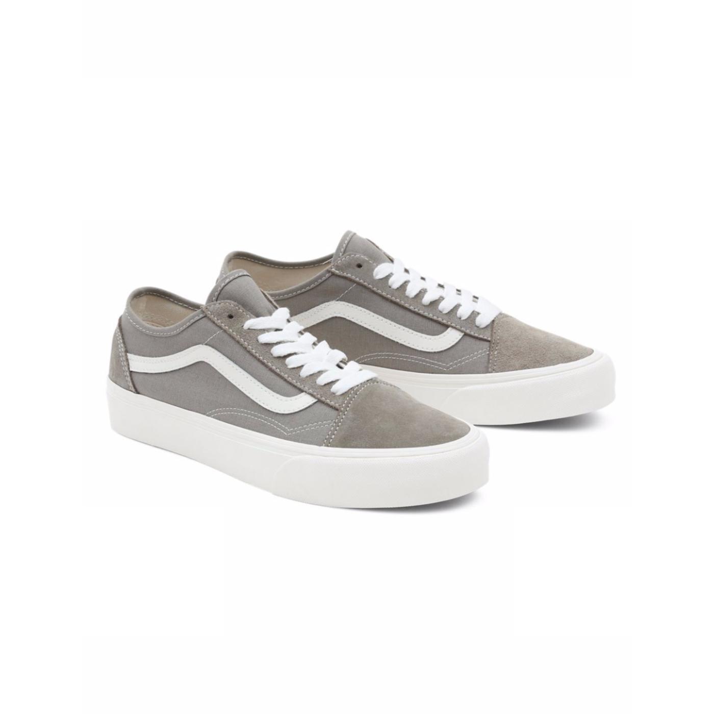 Zapatillas Vans Old Skool Gris Hombre - Diseño Icónico y Comodidad Duradera
