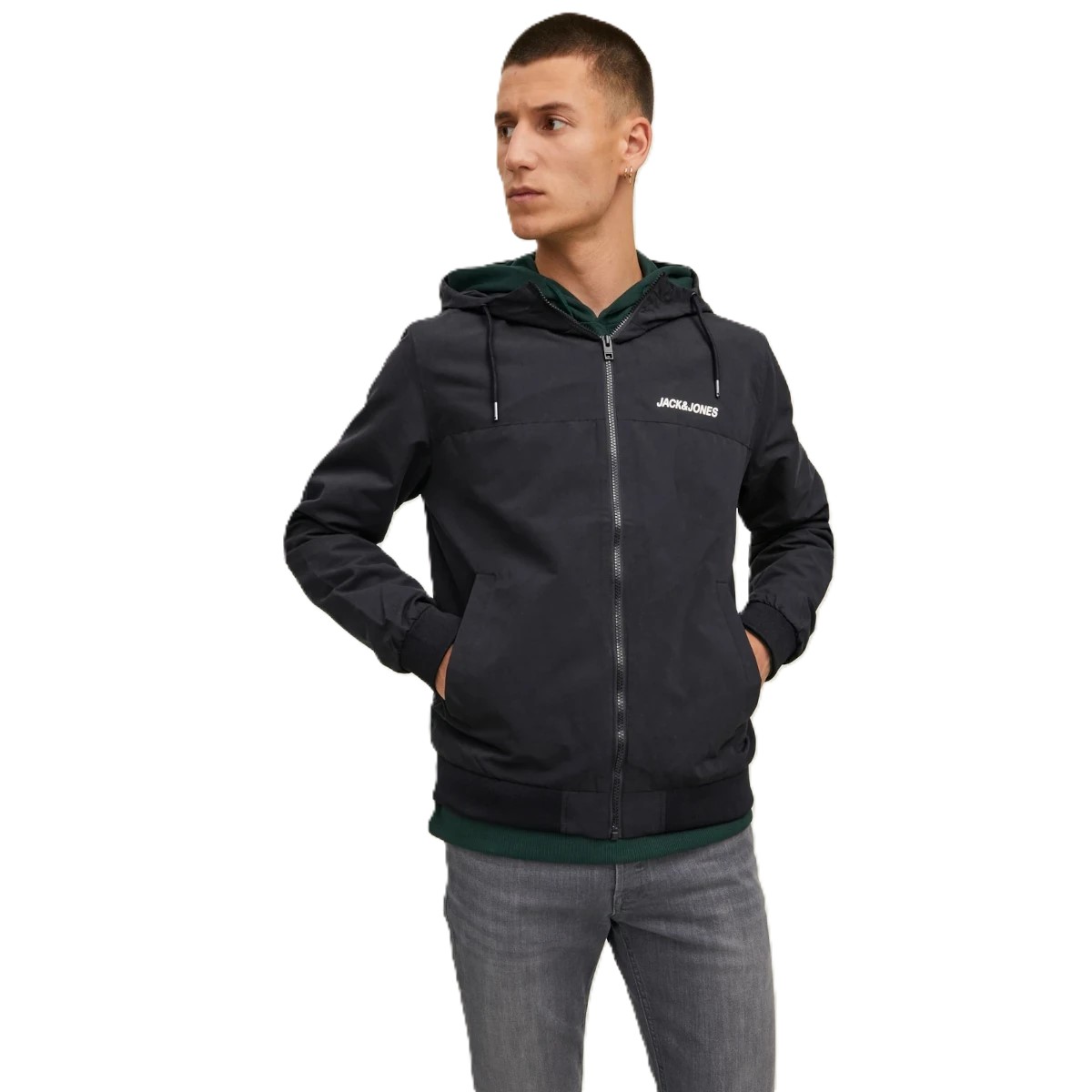 Chaqueta Jack & Jones entretiempo Rush 12200208 negro