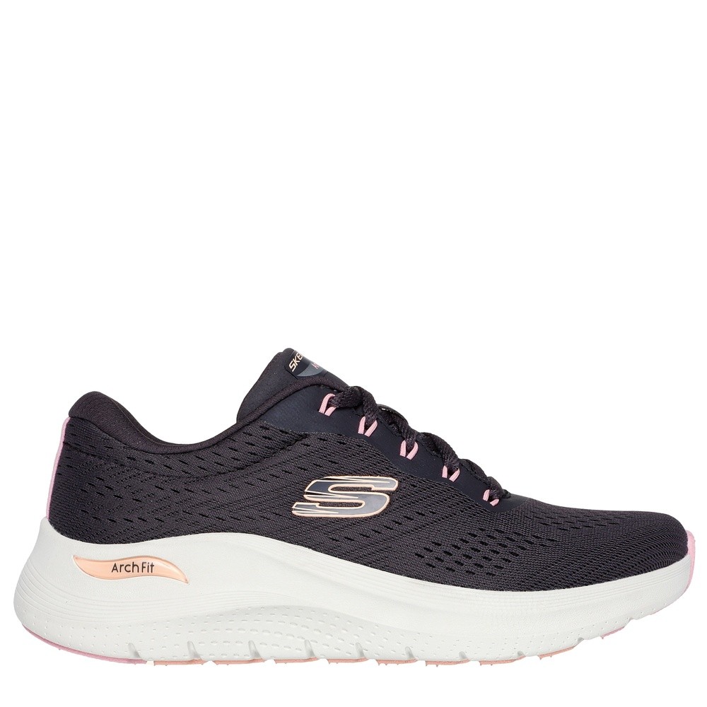 Cómoda  ARCH FIT 2.0 - BIG LEAGUE antracita: zapatillas veganas para mujer con plantilla Arch Fit que distribuye presión y suela de goma flexible. ¡Cómpralas! Altura Tacón bajo (1-3 cm) Referencia