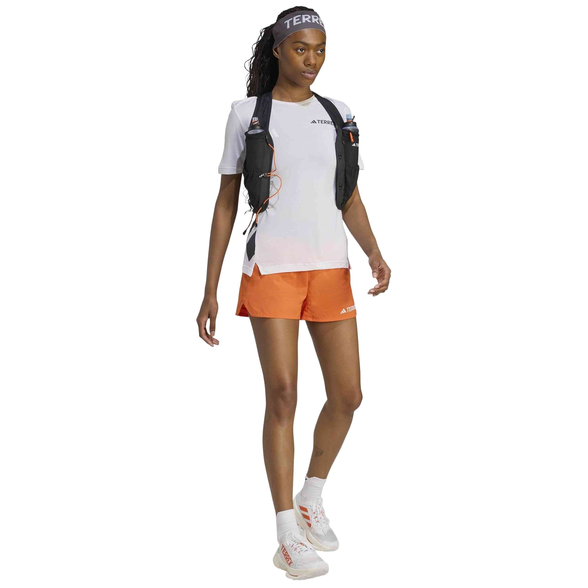 Pantalon Corto Adidas modelo JM0564-5-C para Mujer en color Naranja