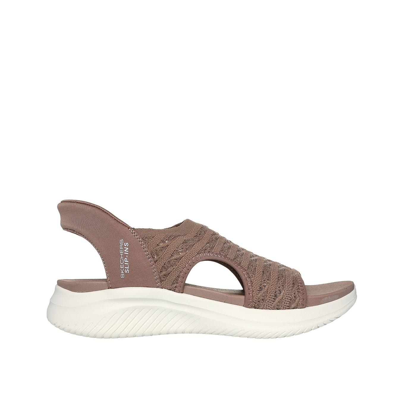 Sandalias Skechers mujer Ultra Flex 3.0 Sun Warmth 119805 moka Slip-ins