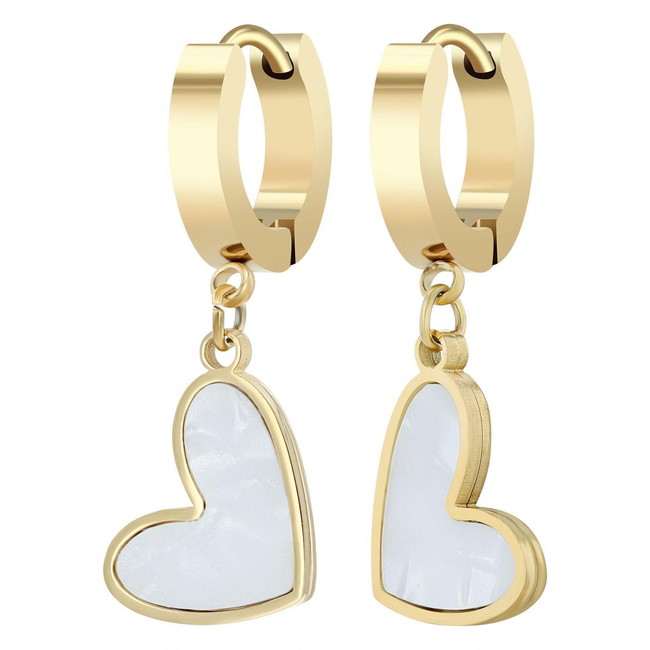 Akzent® Pendientes de Argola "Ladina" em Aço Inoxidável - 0576