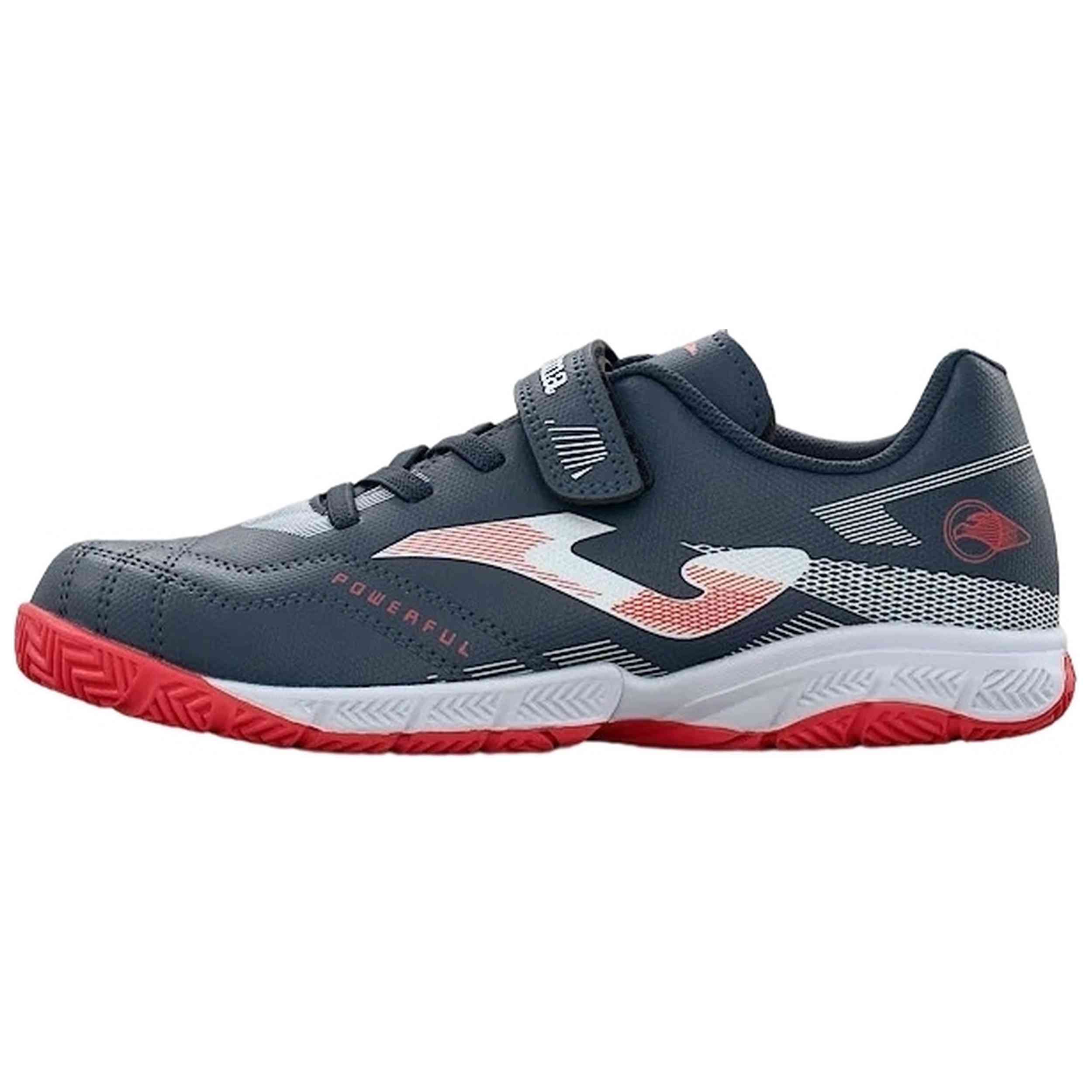 Calzado Joma modelo Powerful Jr 2603 Marino Indoor en color Azul