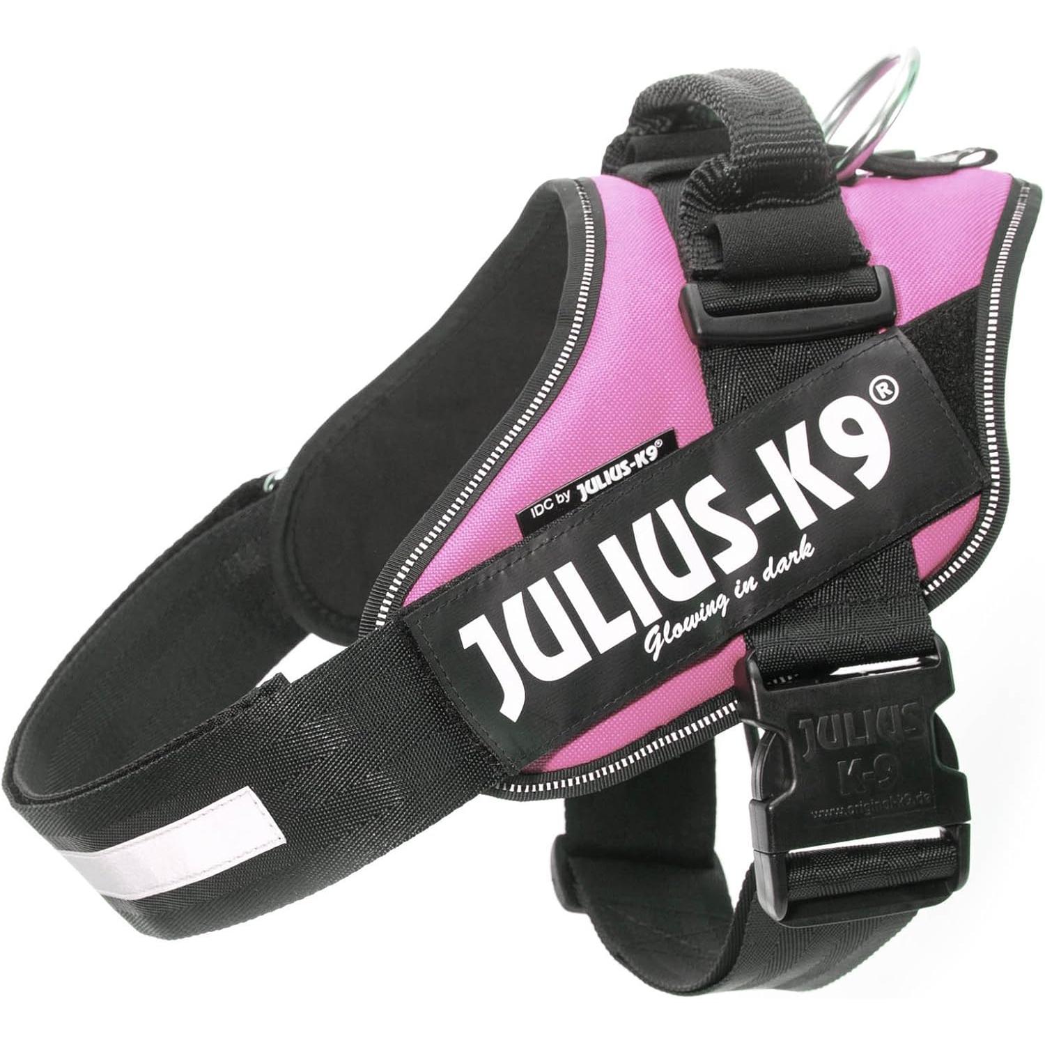 Julius – Arnés Julius para perros K9 IDC Powerharness. Rosa Talla Mini
