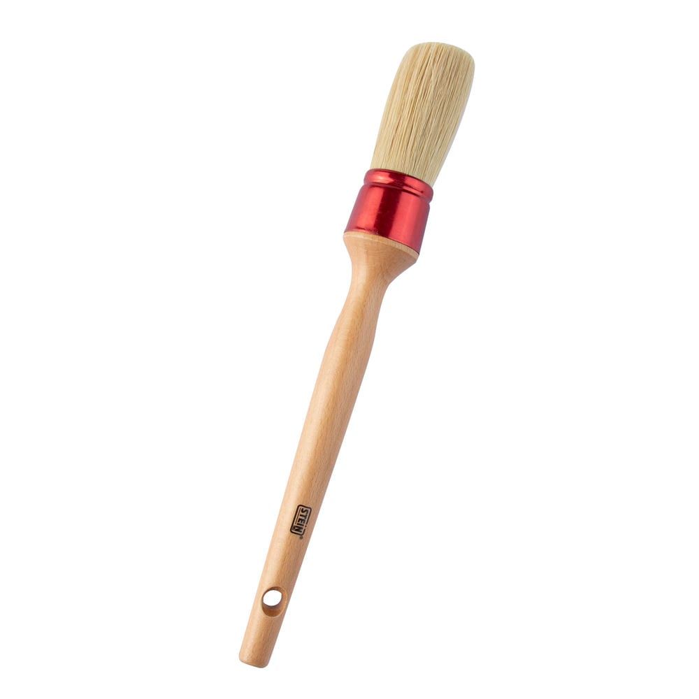 Brocha Prensada Stein Madera Barnizada – Nº4 / Nº6 / Nº8 / Nº10 / Nº12